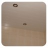Мощный комплект потолка д/ванной Cesal белый матовый - Размер 1,84 м. х 2 м