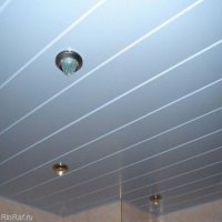 Комплект реечных потолков Albes S-150 для ванной комнаты 0,9x1,9 м белый матовый
