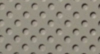 Алюминиевые перфорированные потолки Албес - Светло белый 4000x1500