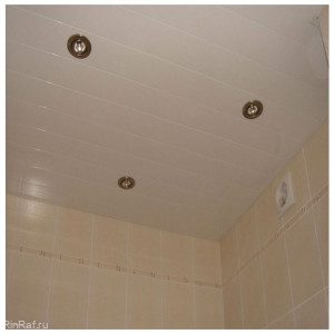 Качественный реечный потолок белый глянцевый в комплекте - Размер 1,6 м. x 1,4 м.