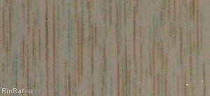 Реечный потолок Албес - Бежево-зеленый штрих на белом 4000x135