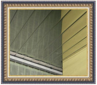 Качественный Реечный потолок супер хром без вставки - Размер комплекта 0,9 м. х 1,5 м.