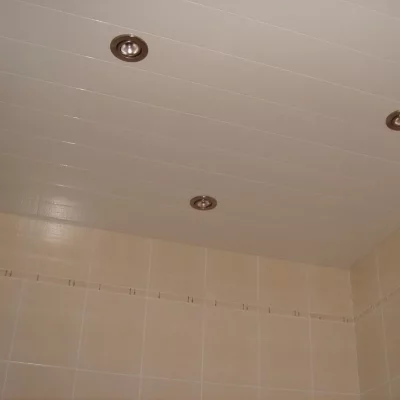 Реечный потолок 2,2 м x 1,9 м — Albes, Белый матовый, комплект