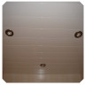 Алюминиевый реечный потолок Cesal белый Матовый Эконом в комплекте - Размер 2,2 м. x 1,9 м.