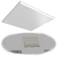 Подвесной потолок алюминиевый кассетный 300х300 Cesal - Мозайка светлая
