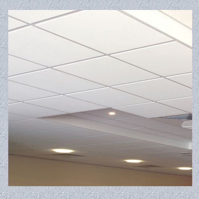  Потолочная плита Orcal Микроперфорация Rd 1522 с флисом 1200x600x33
