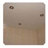 Реечный потолок в ванну полный пакет RinRaf 1,95x1,95м белый матовый 
