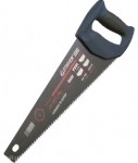 Ножовка Stayer Hi-Teflon по дереву 2-компонентная пластиковая ручка тефлоновое покрытие закаленный универсальный зуб 7TPI 3,5мм 450мм