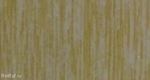 Реечный потолок Албес - Светло-бежевый штрих на белом 3,6x150