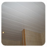 Наборный реечный потолок Албес для коридора 2,05х1,99 м 100AS белый матовый/белый