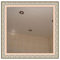 Реечный потолок белый матовый в комплекте - Размер 3,6 м. x 3 м