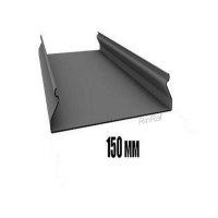 Реечный подвесной потолок Бард 150 мм - Серебристый металлик 3 м