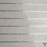 (2_M) Размер 3 м. x 3 м. - Алюминиевый реечный потолок металлик с хром полосой