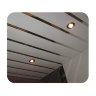 Комплект реечного потолка Албес для балкона 1,94х1,94 м 100AS белый матовый/хром