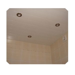 Потолок реечный перфорированный Албес - Светло белый 4000 x 200
