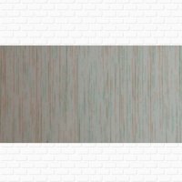 Комплект реечного потолка 2х2 - Цвет бежевый зеленый штрих на белом