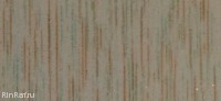 Реечный потолок Албес - Бежево-зеленый штрих на белом 4000x150