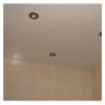 Алюминиевый реечный потолок Албес белый жемчуг - Размер комплекта 0,75 м. x 3 м.