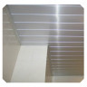 Качественный реечный потолок в комплекте белый матовый в ванную - Размер 2,4 м. x 2,64 м.