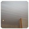 Реечный потолок 2.1х1.44м Белый матовый с белой вставкой