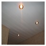 Качественный комплект реечного потолка в ванну комнату - Цвет белый с белой вставкой 2.25 х1.85 м