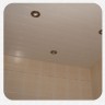 Качественный реечный потолок белый матовый в комплекте - Размер 2.55 м. x 1.85 м.