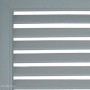 Радиаторная решетка: Цвет серый размер:0,6х1,5