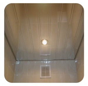 Качественный реечный потолок хром зеркальный+хром зеркальный в комплекте - Размер 2x2м