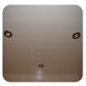 Подвесной потолок в ванной из панелей белый матовый в ванную - Размер 2,3 м. x 2 м.