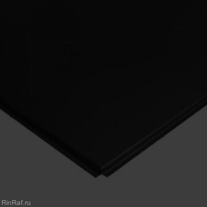 Подвесной потолок алюминиевый кассетный SKY ТY черный (0,5)