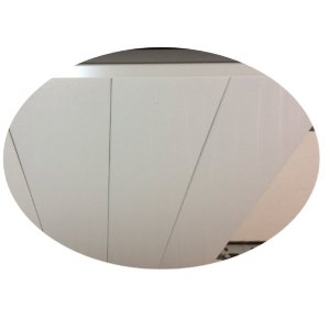 Белый жемчуг 3000x200 - Реечный потолок Албес