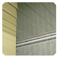Реечный потолок «Omega» цвет хром - Размер 1,9 м. х 1,9 м.