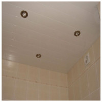 Качественный реечный потолок белый глянцевый комплекте - Размер 1,2 м. x 3 м.