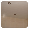Качественный реечный потолок белый матовый в комплекте - Размер 2,34 м. х 4 м.