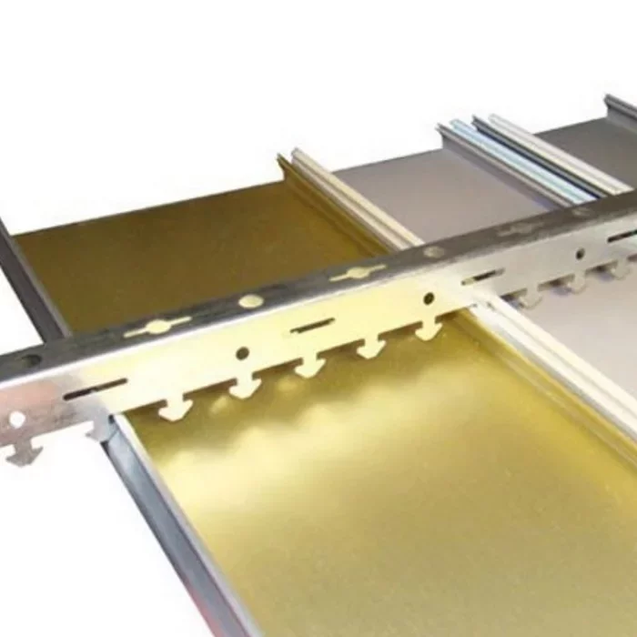 Размер 1,45 × 2,4 м — Качественный алюминиевый реечный потолок белый матовый, готовый комплект