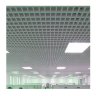 Решетчатый потолок грильято - Стандарт ярко белый 100х100х40