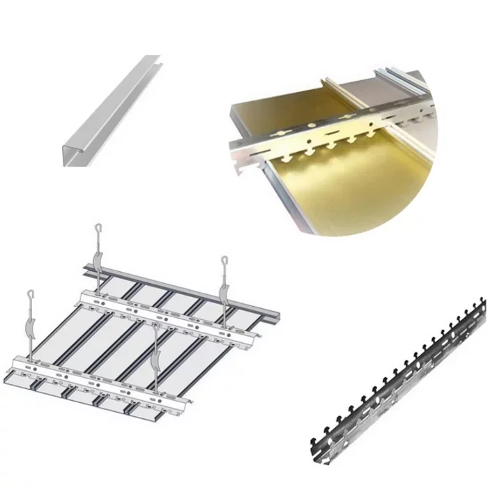 Алюминиевый реечный потолок 3 х 1 м, белый матовый, полный комплект влагостойкий, для коридора, туалета, ванной и кухни