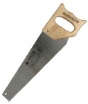 Ножовка Stayer ToolBox по дереву тонкое пиление деревянная ручка импульсивная закалка мелкий зуб 11TPI 2,3мм 350мм